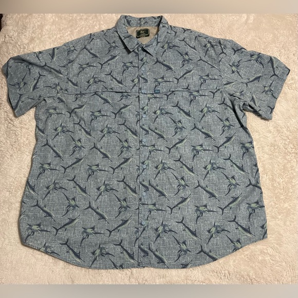 G.H. Bass Explorer Fishing Shirt 3XL   Boating, Resort Wear, Beach Wear - Picture 1 of 8
